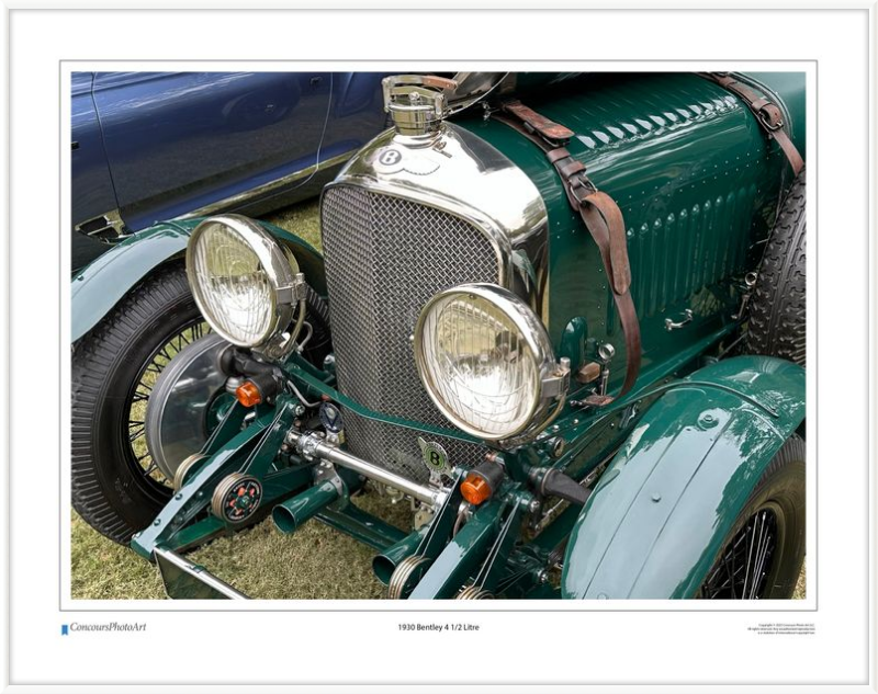 1930 Bentley 4 1/2 Litre / CPA113A / Color Image