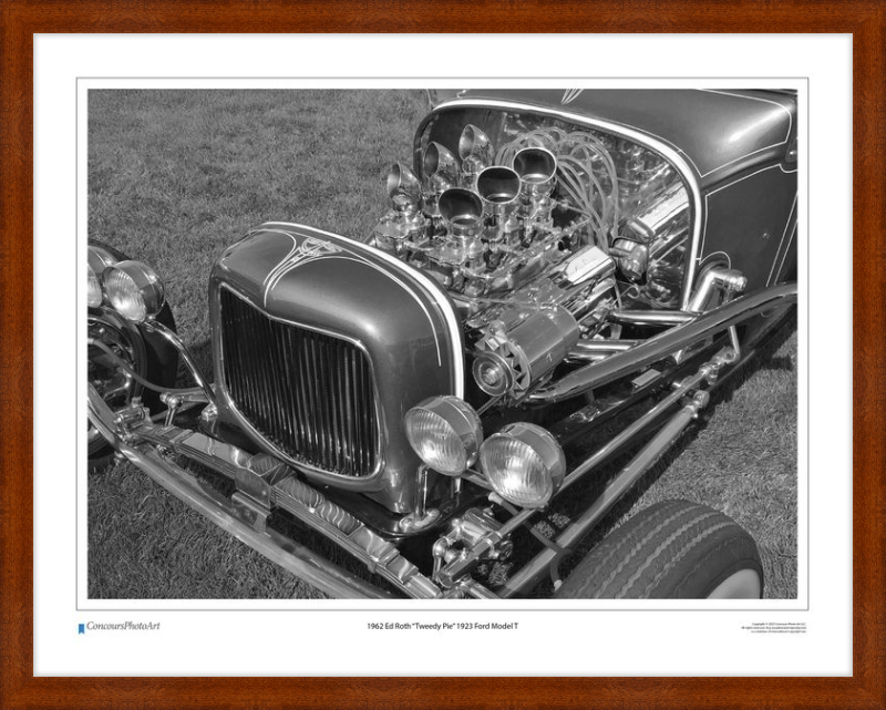 1962 Ed Roth "Tweedy Pie" / CPA502B / Black and White