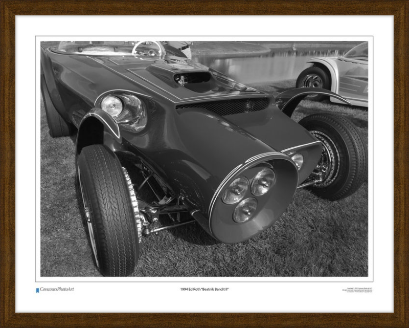1964 Ed Roth "Orbitron" / CPA508B / Black and White