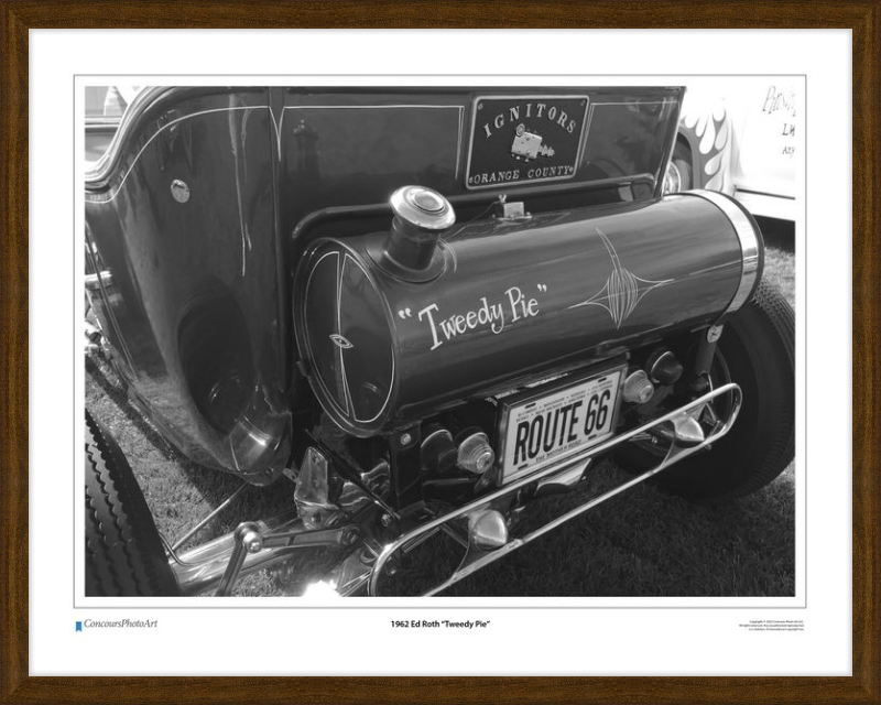 1962 Ed Roth "Tweedy Pie" / CPA512B / Black and White