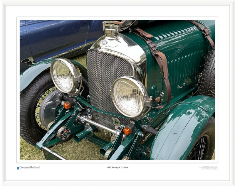 1930 Bentley 4 1/2 Litre / CPA113A / Color Image