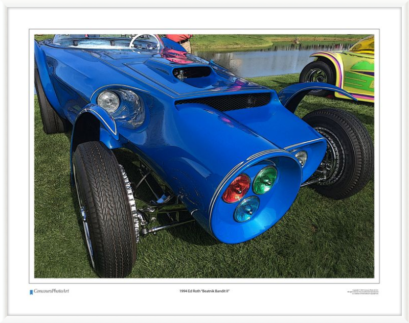 1959 Ed Roth "Outlaw" / CPA510C / Stylized Image