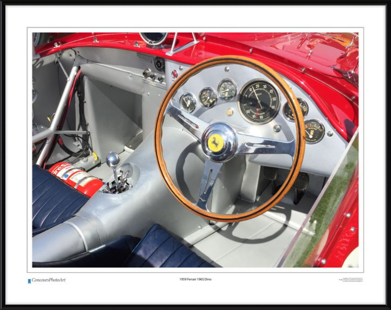 1959 Ferrari 196S Dino / CPA604A / Color Print