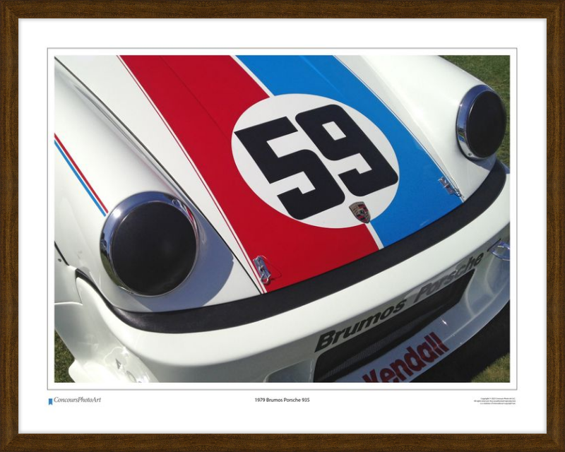 1979 Brumos Porsche 935 / CPA401A / Color Image