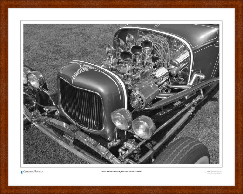 1962 Ed Roth "Tweedy Pie" / CPA502B / Black and White
