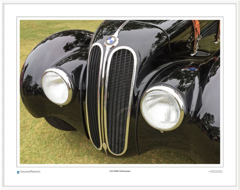 1937 BMW 328 Roadster / CPA206A / Color Print