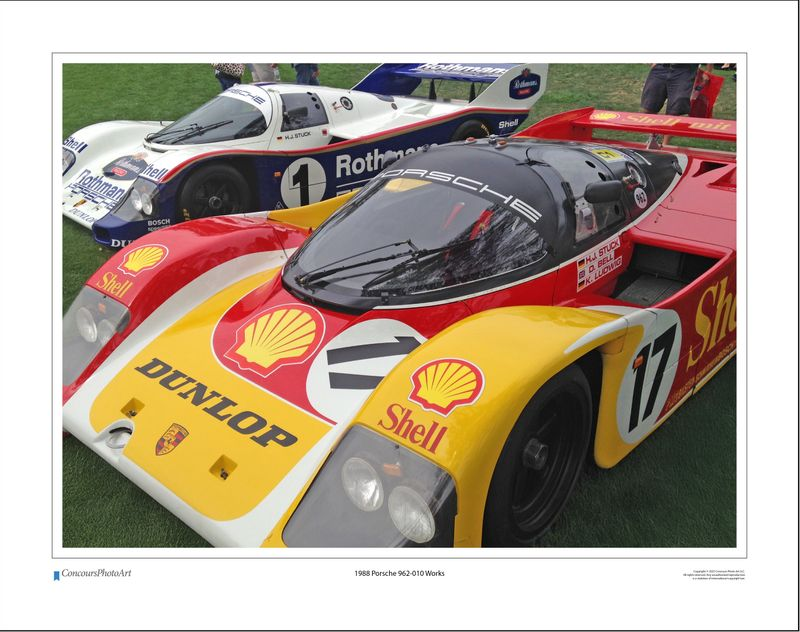 1988 Porsche 962-010 Works / CPA402A / Color Image