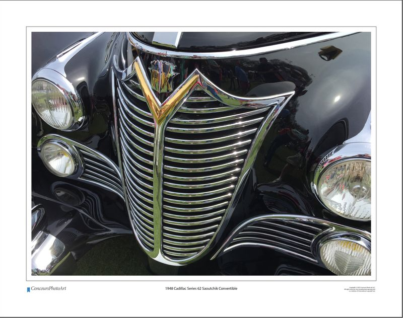 1948 Cadillac Series 62 Saoutchik Convertible / CPA302A / Color Image