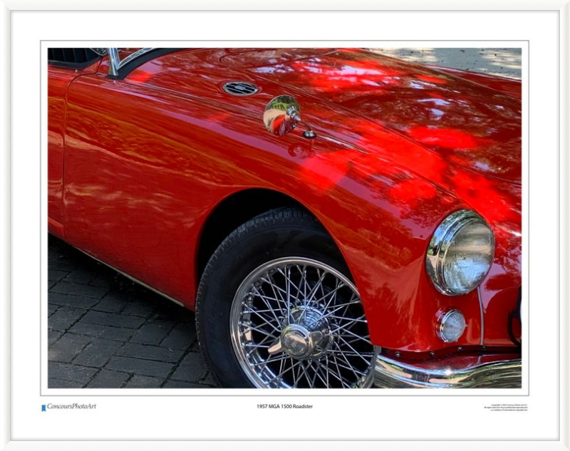 1957 MGA 1500 Roadster / CPA110A / Color Image