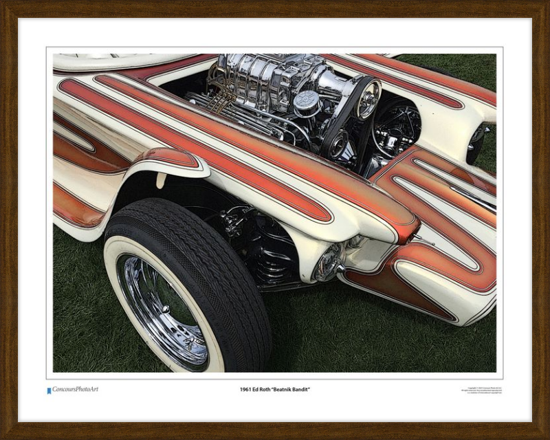 1961 Ed Roth "Beatnik Bandit" / CPA511C / Stylized Image