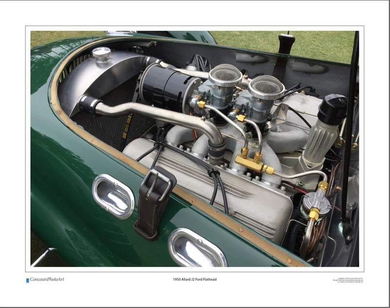 1950 Allard J2 Ford Flathead / CPA701A / Color Image