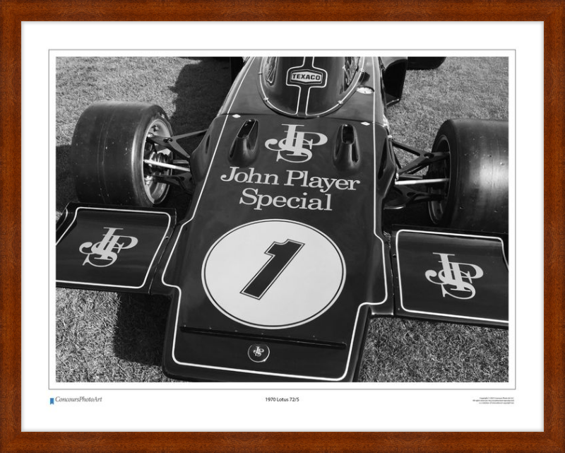 1970 Lotus 72/5 / CPA405B / Black and White