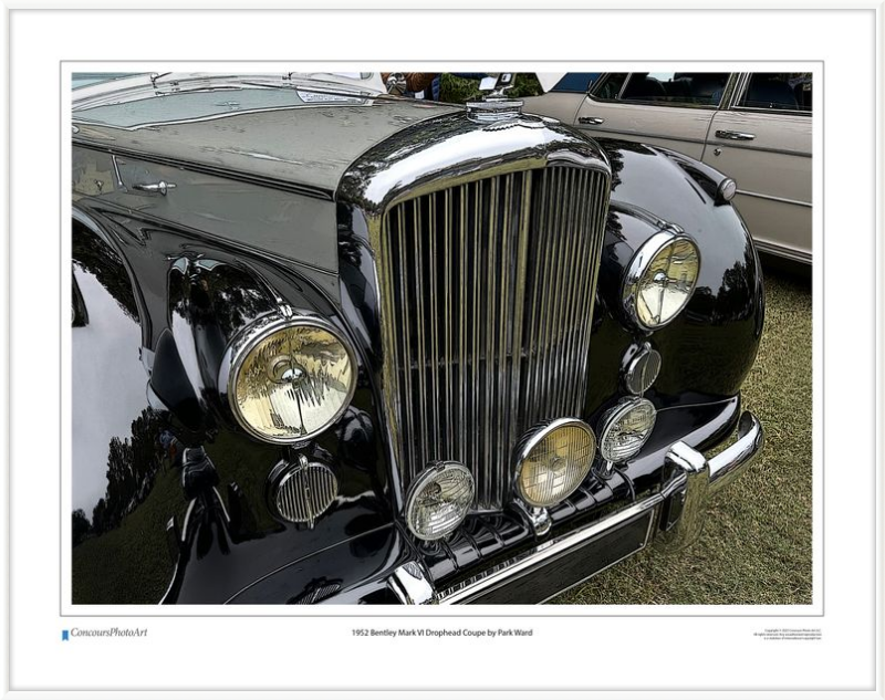 1952 Bentley Mark VI Drophead Coupe by Park Ward / CPA114C / Stylized Image