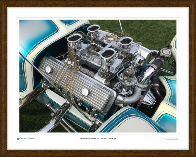 1959 Ed Roth “Outlaw” 331 cubic inch Cadillac V8 / CPA706A / Color Image