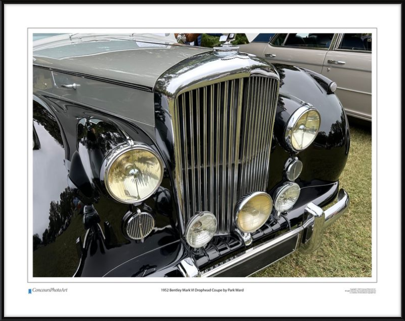 1952 Bentley Mark VI Drophead Coupe by Park Ward / CPA114A / Color Image