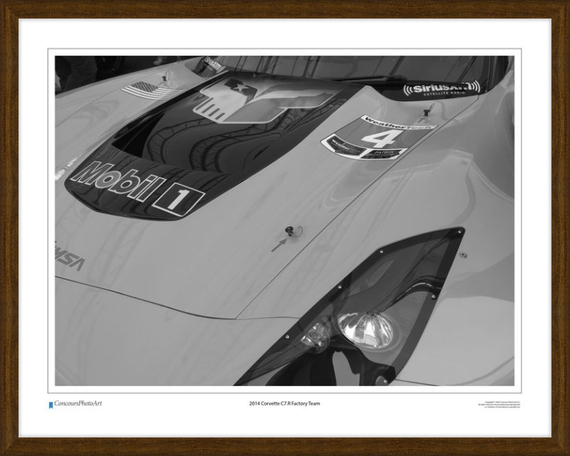 2014 Corvette C7.R Factory Team / CPA403B / Black and White