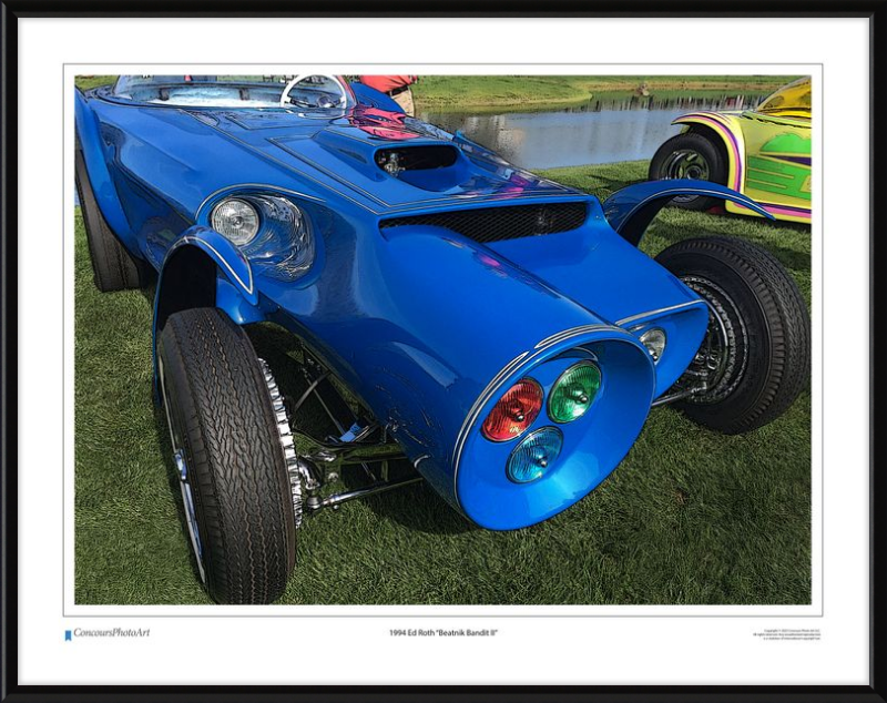 1959 Ed Roth "Outlaw" / CPA510C / Stylized Image