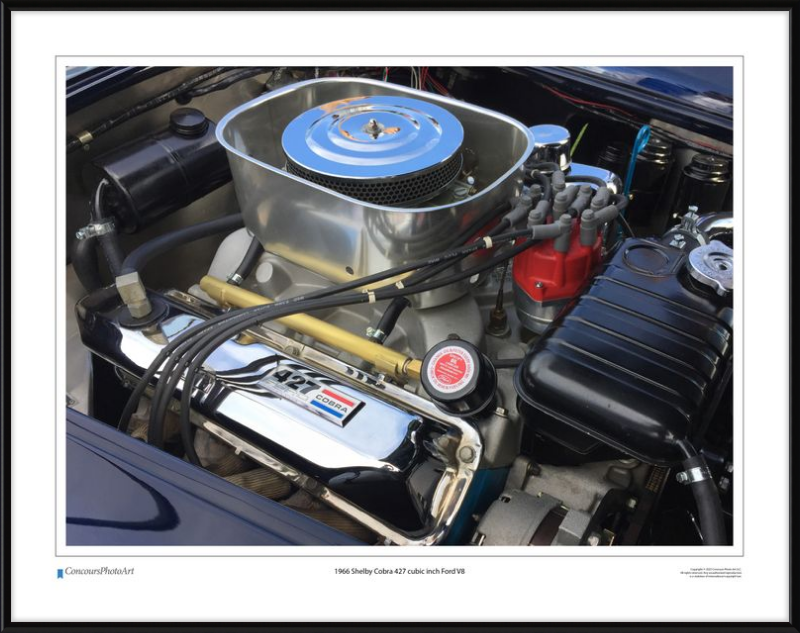 1966 Shelby Cobra 427 cubic inch Ford V8 / CPA711A / Color Image