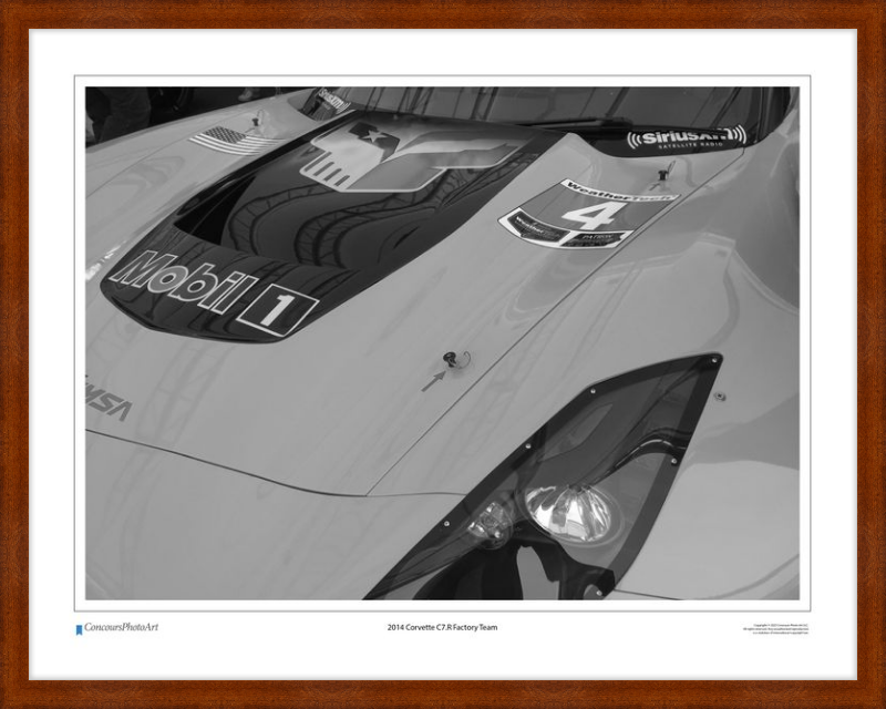 2014 Corvette C7.R Factory Team / CPA403B / Black and White