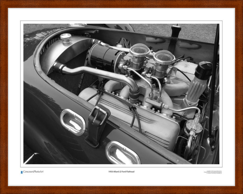 1950 Allard J2 Ford Flathead / CPA701B / Black and White