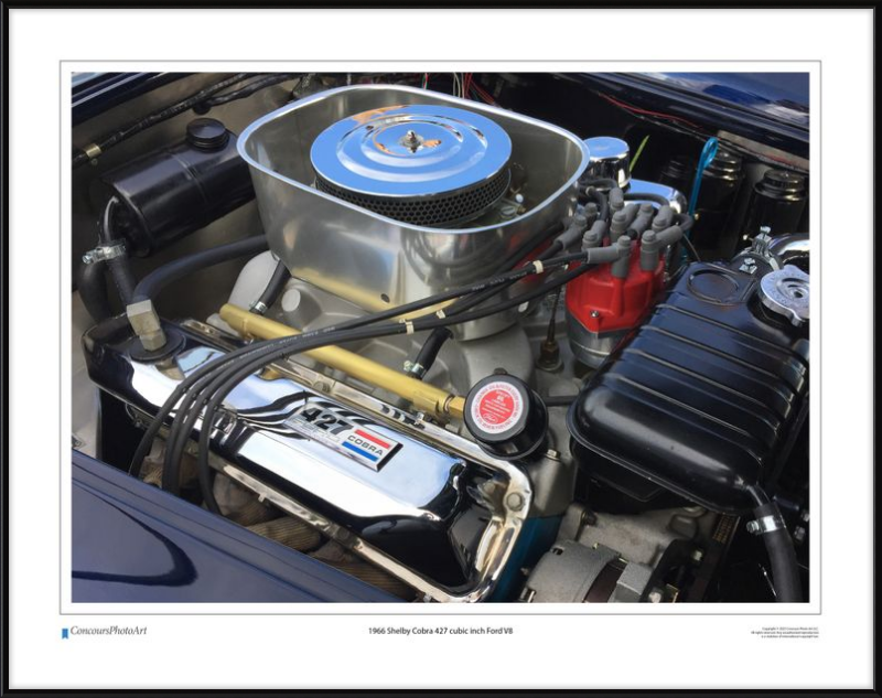 1966 Shelby Cobra 427 cubic inch Ford V8 / CPA711A / Color Image