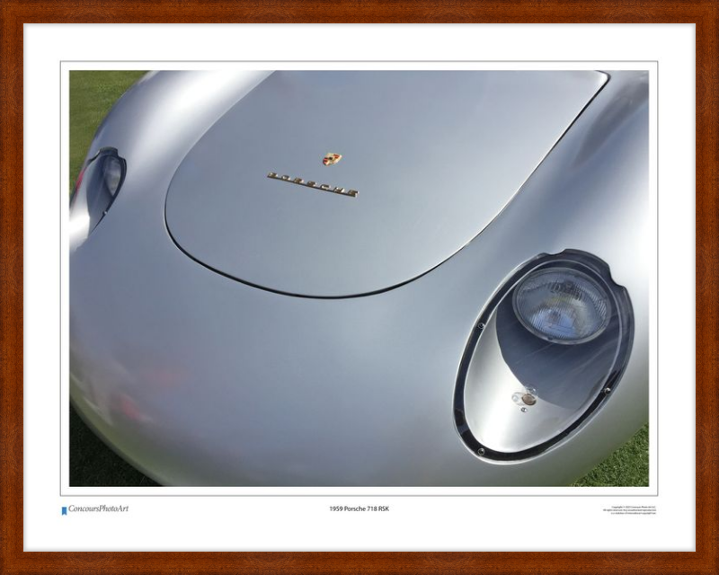 1959 Porsche 718 RSK / CPA212A / Color Image