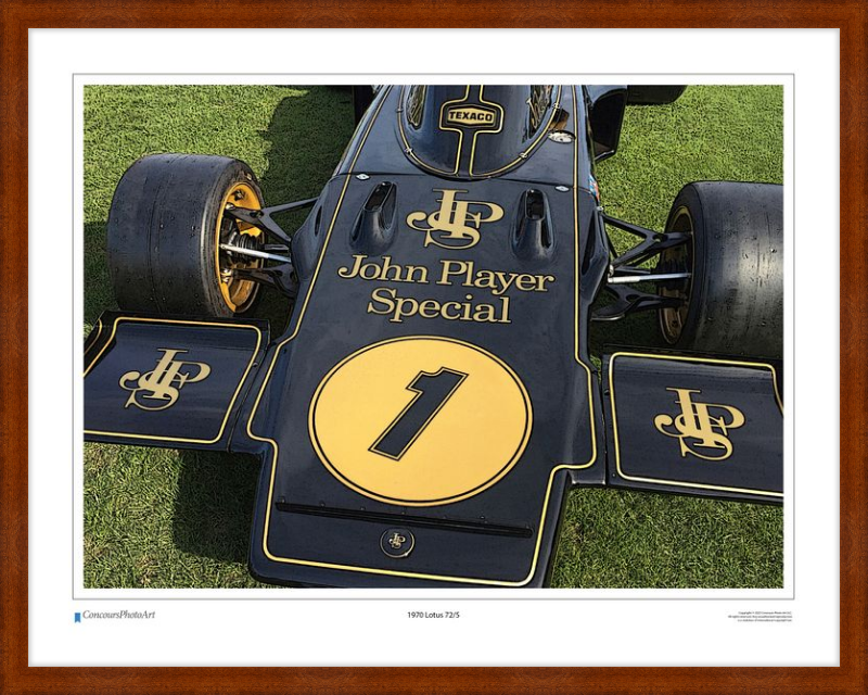 1970 Lotus 72/5 / CPA405C / Stylized Image