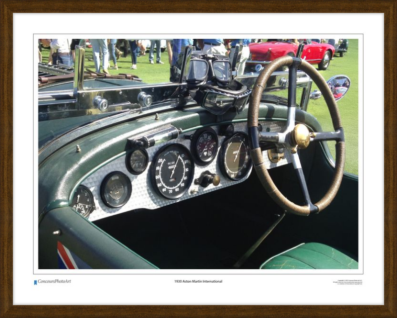 1930 Aston Martin International / CPA602A / Color Image