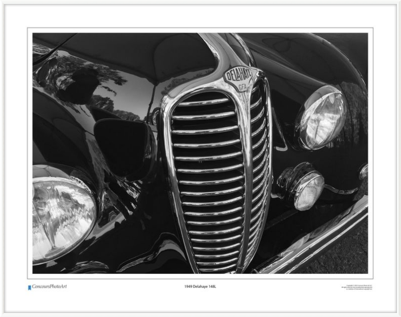 1949 Delahaye 148L / CPA207B / Black and White