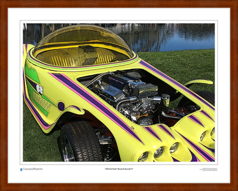 1994 Ed Roth "Beatnik Bandit II" / CPA507C / Stylized Image