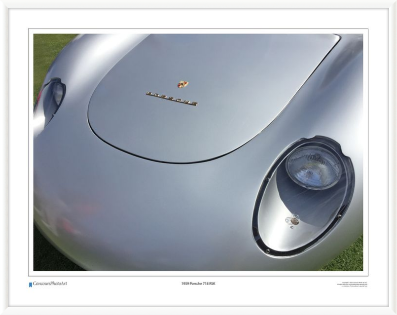 1959 Porsche 718 RSK / CPA212A / Color Image