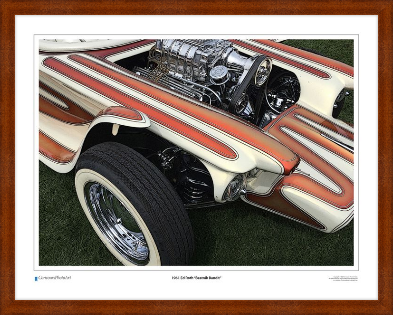 1961 Ed Roth "Beatnik Bandit" / CPA511C / Stylized Image