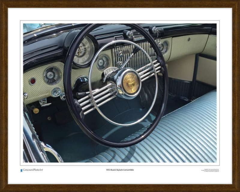 1953 Buick Skylark Convertible / CPA606A / Color Image