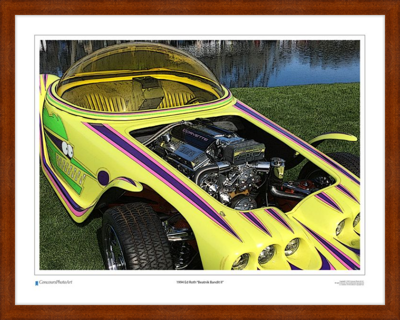 1994 Ed Roth "Beatnik Bandit II" / CPA507C / Stylized Image