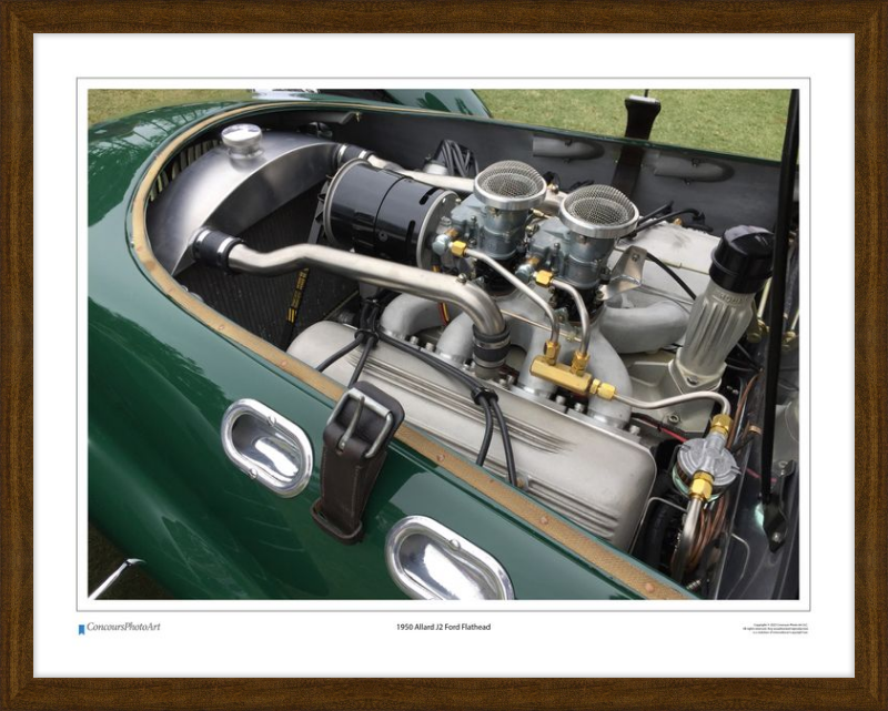 1950 Allard J2 Ford Flathead / CPA701A / Color Image