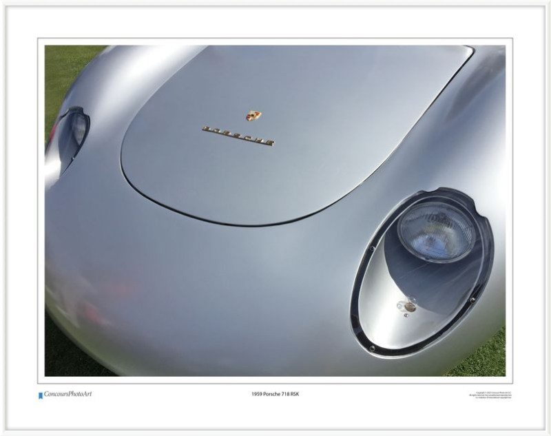 1959 Porsche 718 RSK / CPA212A / Color Image