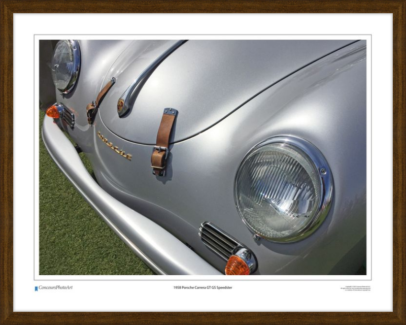 1958 Porsche Carrera GT GS Speedster / CPA203A / Color Image