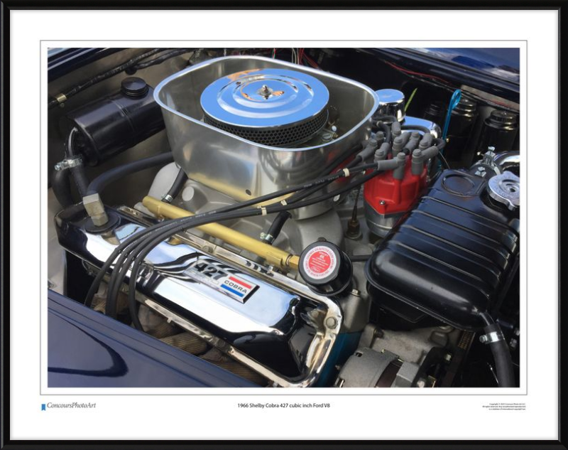 1966 Shelby Cobra 427 cubic inch Ford V8 / CPA711A / Color Image