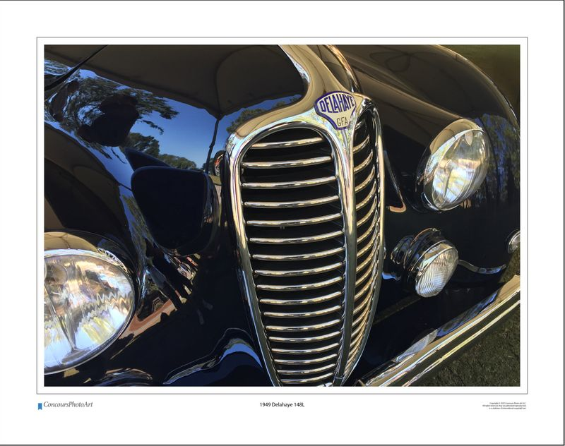 1949 Delahaye 148L / CPA207A /Color Image