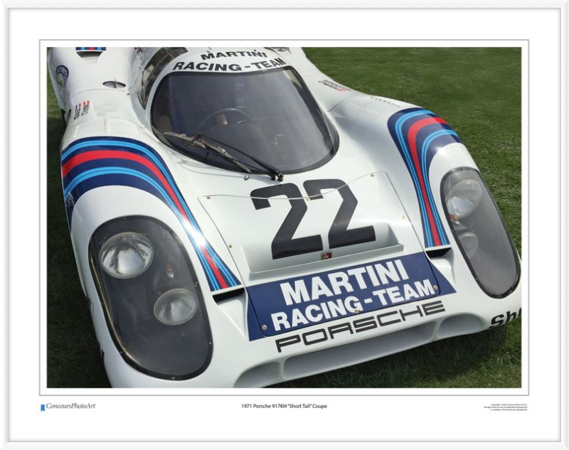 1971 Porsche 917KH "Short Tail" Coupe / CPA409A / Color Image