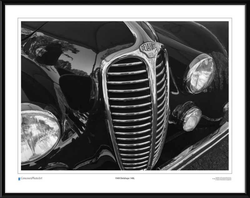 1949 Delahaye 148L / CPA207B / Black and White