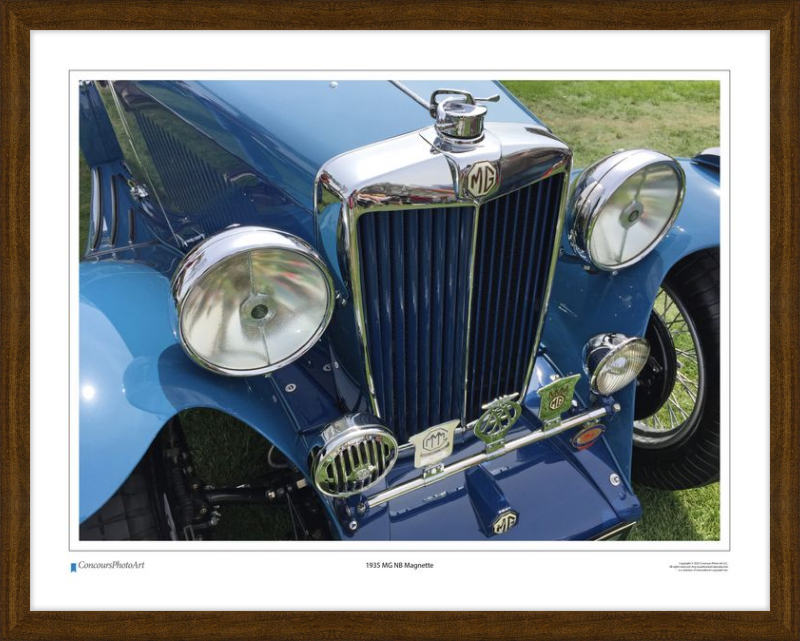 1935 MG NB Magnette / CPA105A / Color Image