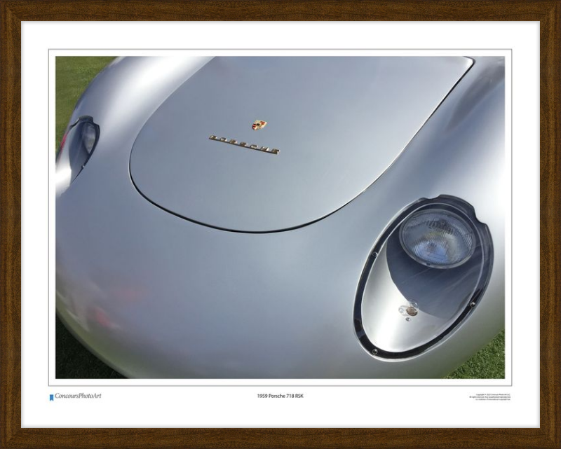 1959 Porsche 718 RSK / CPA212A / Color Image