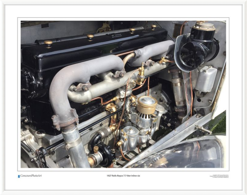 1927 Rolls-Royce 7.7-liter Inline-six / CPA702A / Color Image