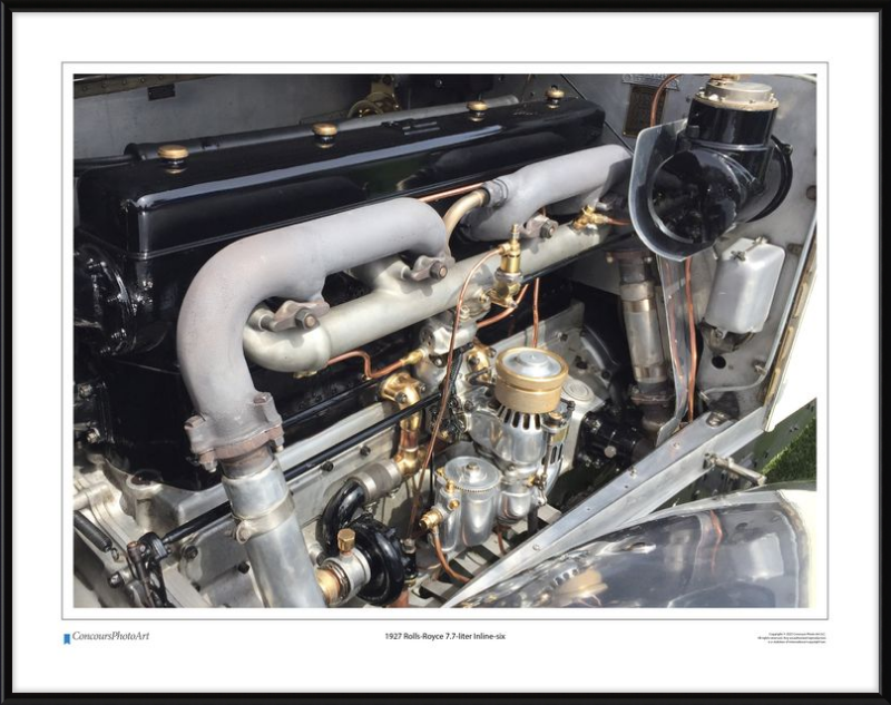 1927 Rolls-Royce 7.7-liter Inline-six / CPA702A / Color Image