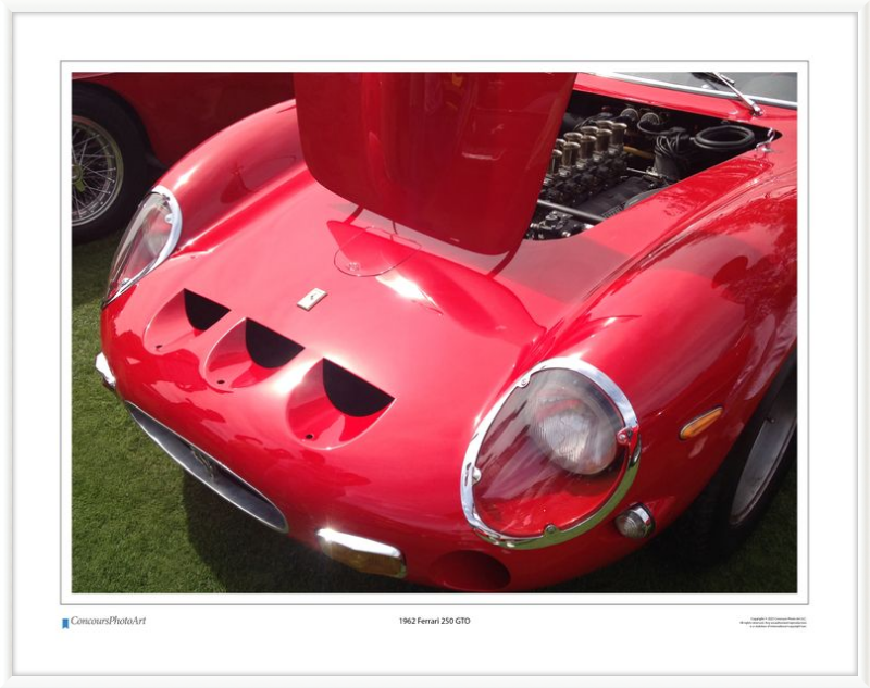 1962 Ferrari 250 GTO / CPA202A / Color Image