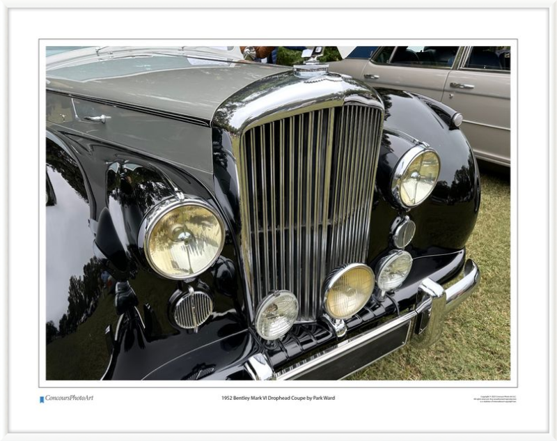 1952 Bentley Mark VI Drophead Coupe by Park Ward / CPA114A / Color Image