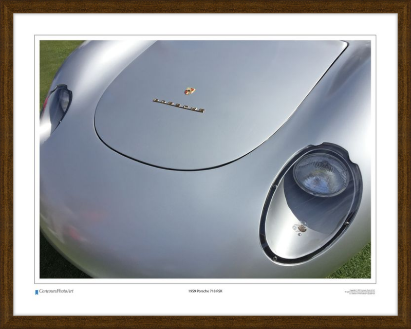 1959 Porsche 718 RSK / CPA212A / Color Image