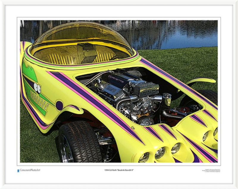 1994 Ed Roth "Beatnik Bandit II" / CPA507C / Stylized Image