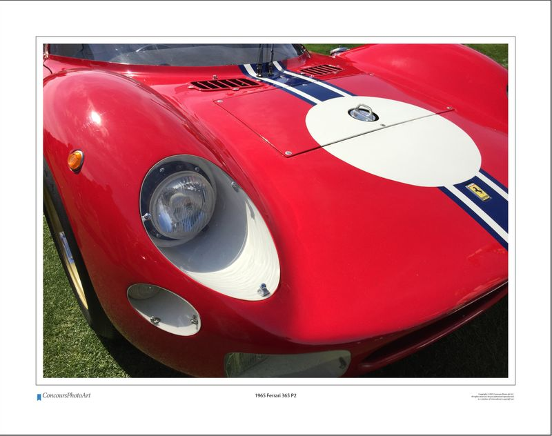1965 Ferrari 365 P2 / CPA411A / Color Image